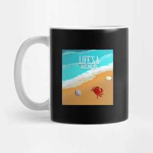 Life's a Beach (Type -1) - Design Mug